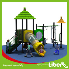 China Liben Hot Sale Used Outdoor Playground with Garden Swing